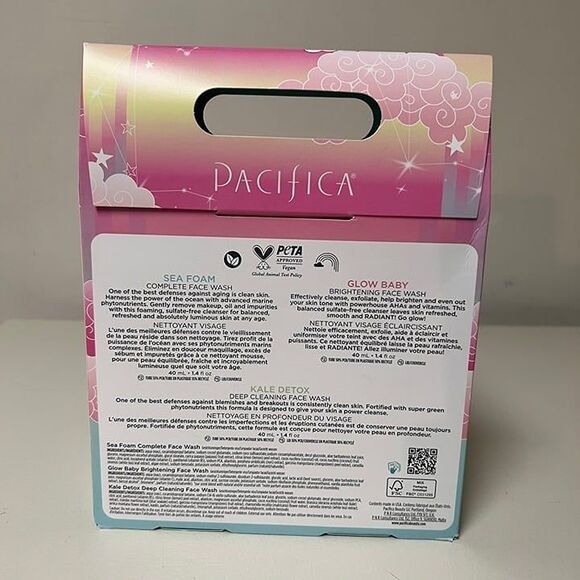 Pacifica Face Wash Set - Preppy Skincare Gift Set - Picture 2 of 5